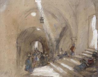 Hercules Brabazon Brabazon - A Tunis bazaar