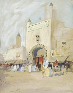Hercules Brabazon Brabazon - Gate in Kairouan
