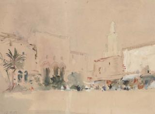 Hercules Brabazon Brabazon - Market Day, Cairo