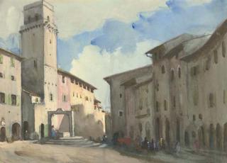 Hercules Brabazon Brabazon - San Gimignano, Italy