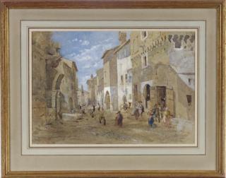 Hercules Brabazon Brabazon - Southern European street scene