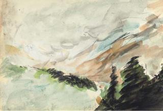 Hercules Brabazon Brabazon - The Alps At Wengen