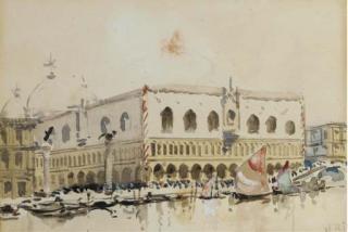 Hercules Brabazon Brabazon - The Doges\' Palace, Venice