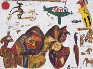 Heri Dono - Kapal Terbang Buatari Sendiri (Self made plane)