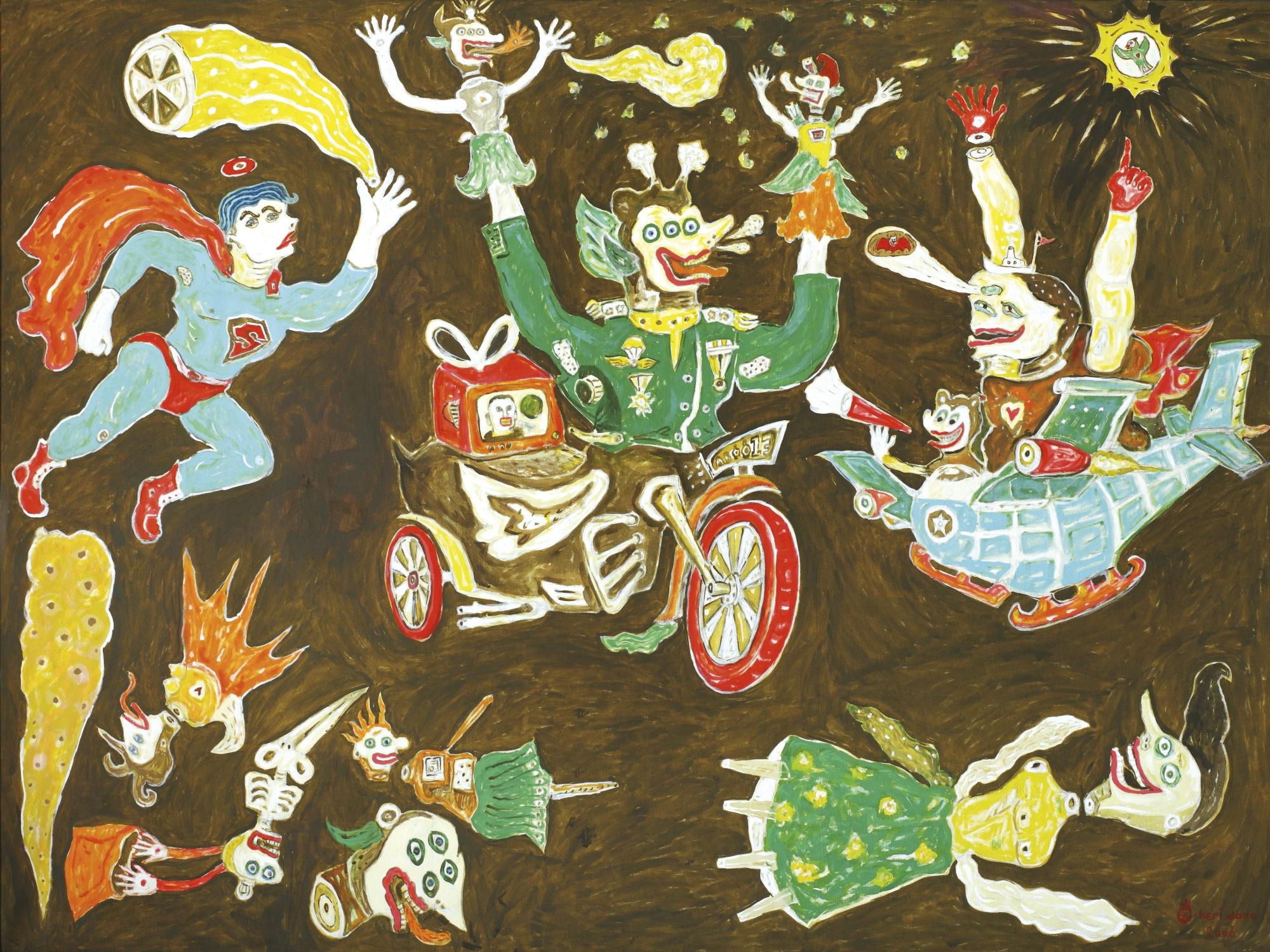 Heri Dono - Reformasi Mahabharata (The Mahabharata Reform)