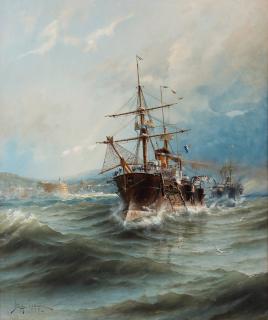 Herman af Sillén - French Frigates