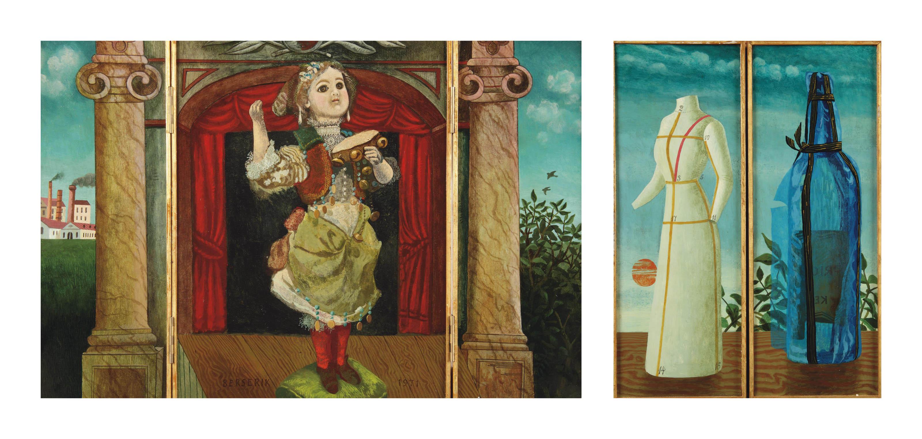 Herman Berserik - Klein theater (a triptych)
