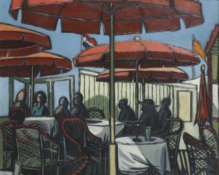Herman Berserik - On The Terrace, Scheveningen