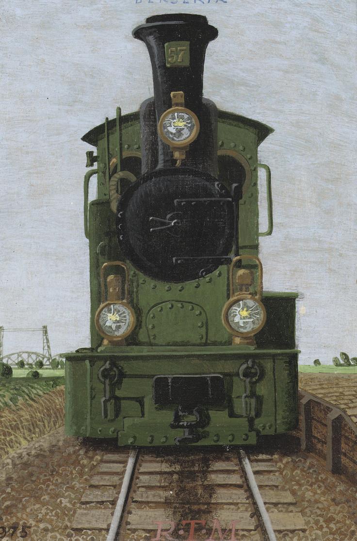 Herman Berserik - Portretje Van Een Locomotiefje - De Tram Voor Spijkenisse