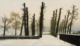 Herman Berserik - Tuin kasteel Eijsden: garden of castle Eijsden, Eijsden