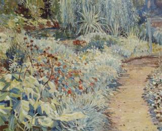 Herman Bieling - A summer garden