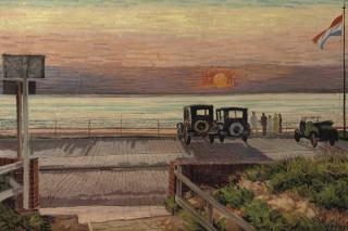 Herman Bieling - Sunset At The Seafront
