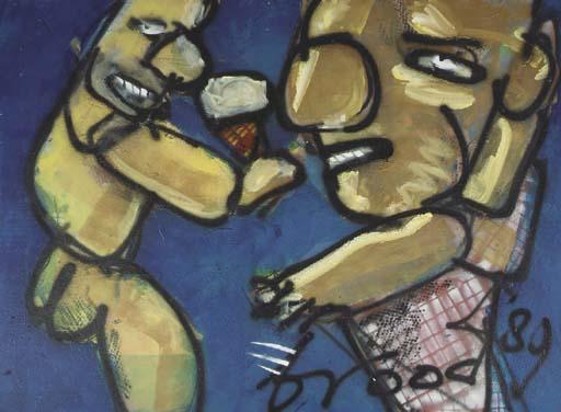 Herman Brood - Two figures