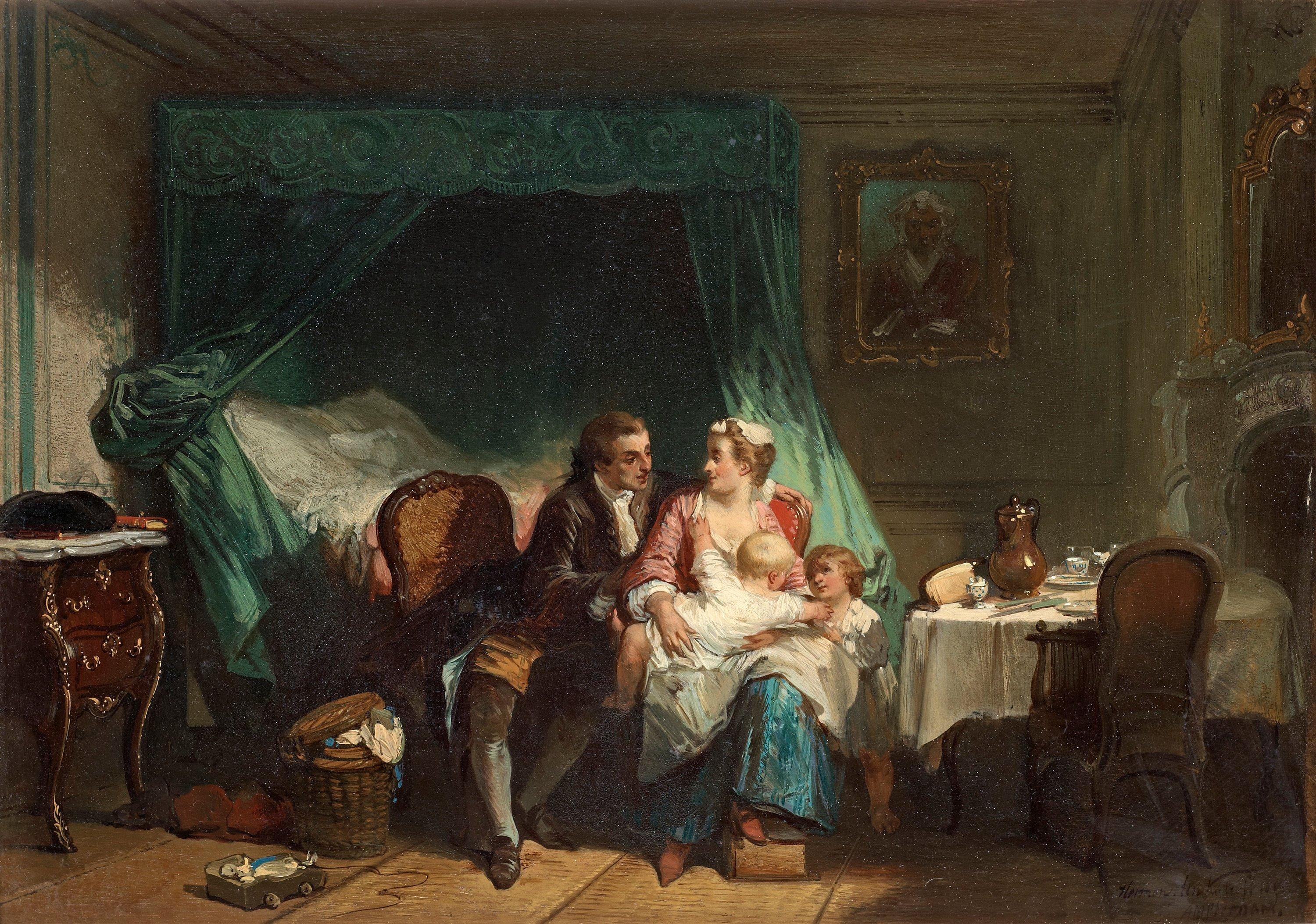 Herman Frederick Carel ten Kate - Family idyll