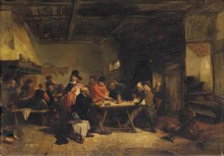 Herman Frederick Carel Ten Kate - The gamblers