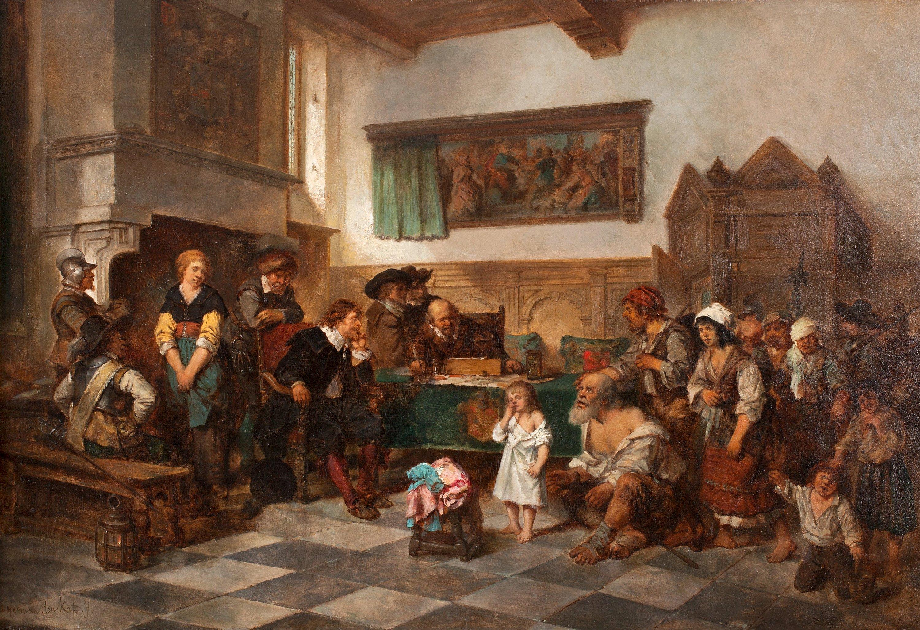 Herman Frederick Carel ten Kate - The Little Beggar.