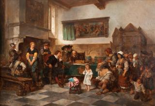 Herman Frederick Carel ten Kate - The Little Beggar.