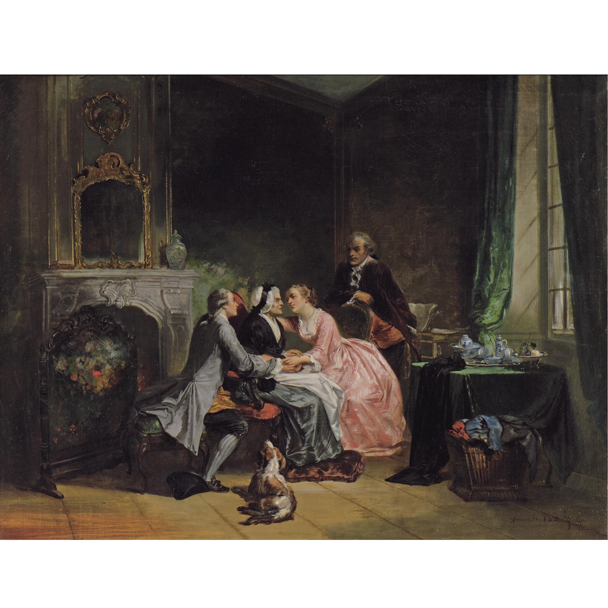 Herman Frederik Carel ten Kate - Dutch The Engagement