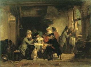 Herman Frederik Carel ten Kate - Figure In Interno