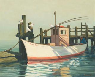 Herman G. Struck - At Rest, China Camp