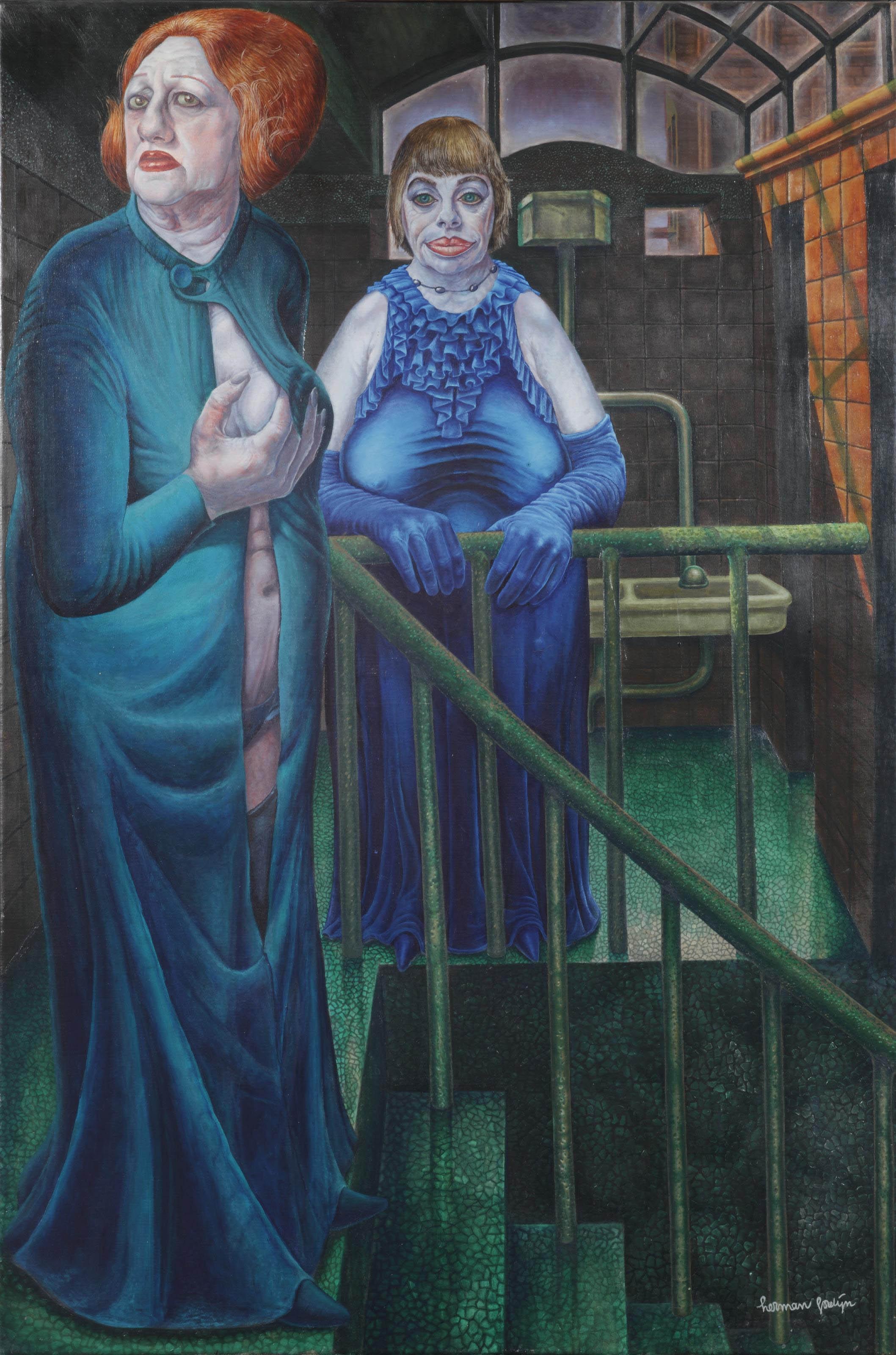 Herman Gordijn - Urinoir II - Ochtendzon