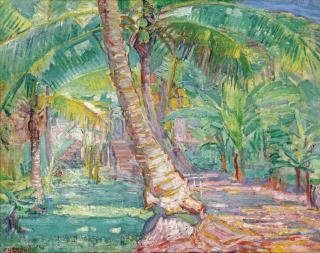 Herman Gouwe - Palmtrees On Faaa, Tahiti