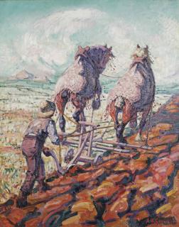 Herman Gouwe - Ploughing
