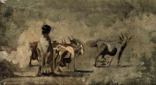 Herman Gouwe - The shepherdess