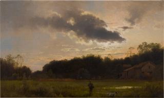 Herman Herzog - Hunter in a Field