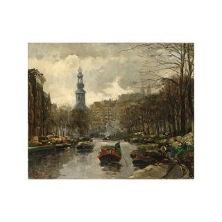 Herman Heuff - The Flowermarket, Amsterdam