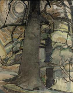 Herman Kruyder - A Birch Tree