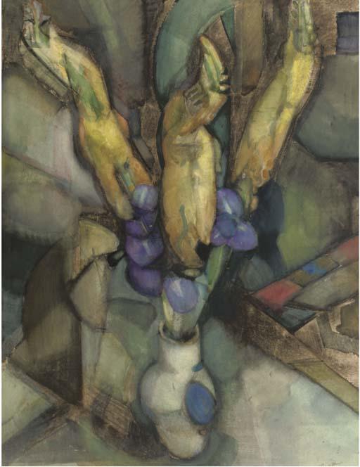 Herman Kruyder - Gele Pluim en Irissen