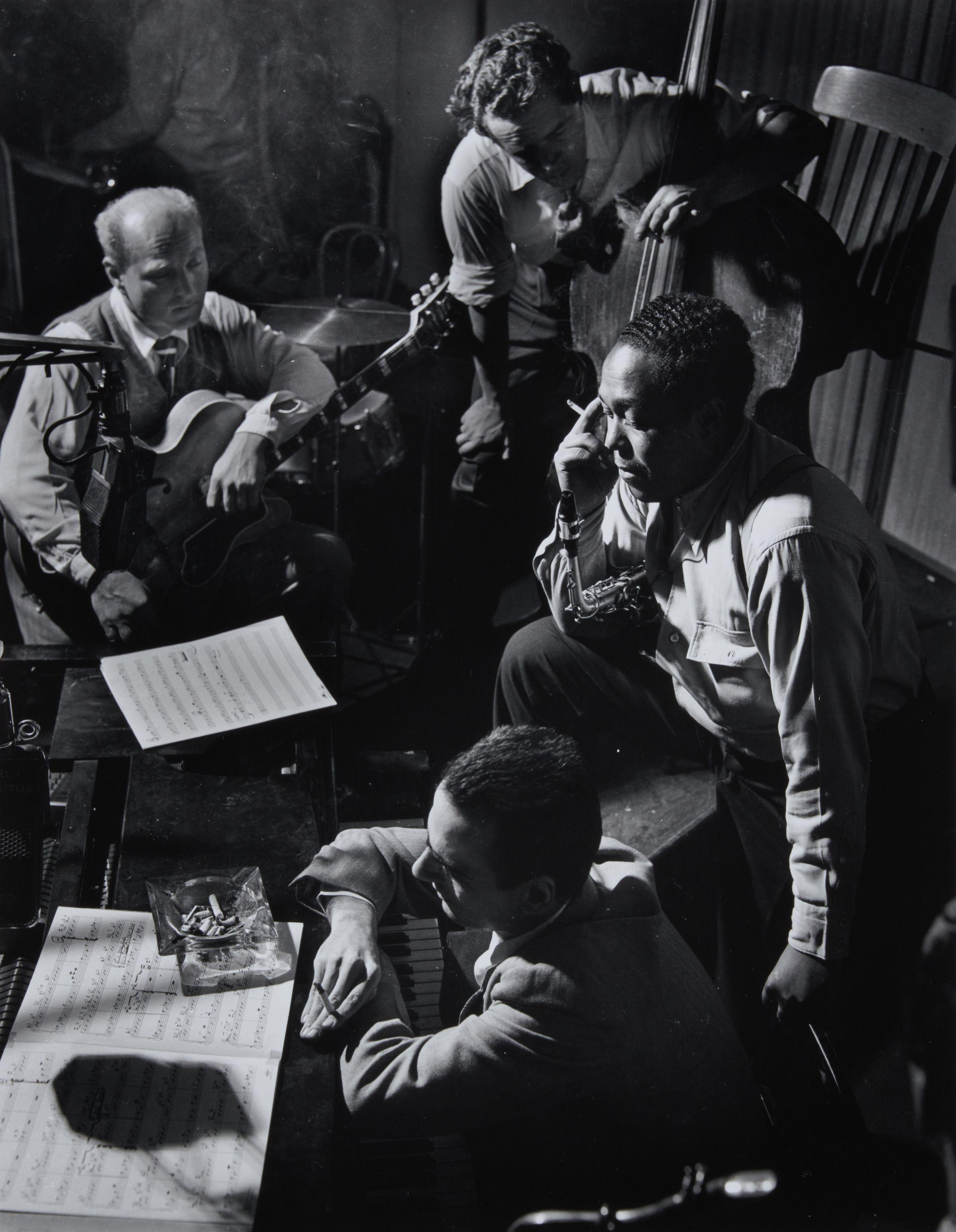 Herman Leonard - Charlie Parker with Metronome All-Stars, NYC