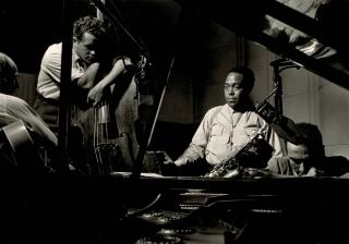 Herman Leonard - Charlie Parker with the Metronome All-Stars, New York City