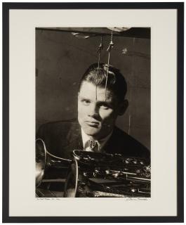 Herman Leonard - Chet Baker, NYC, 1955