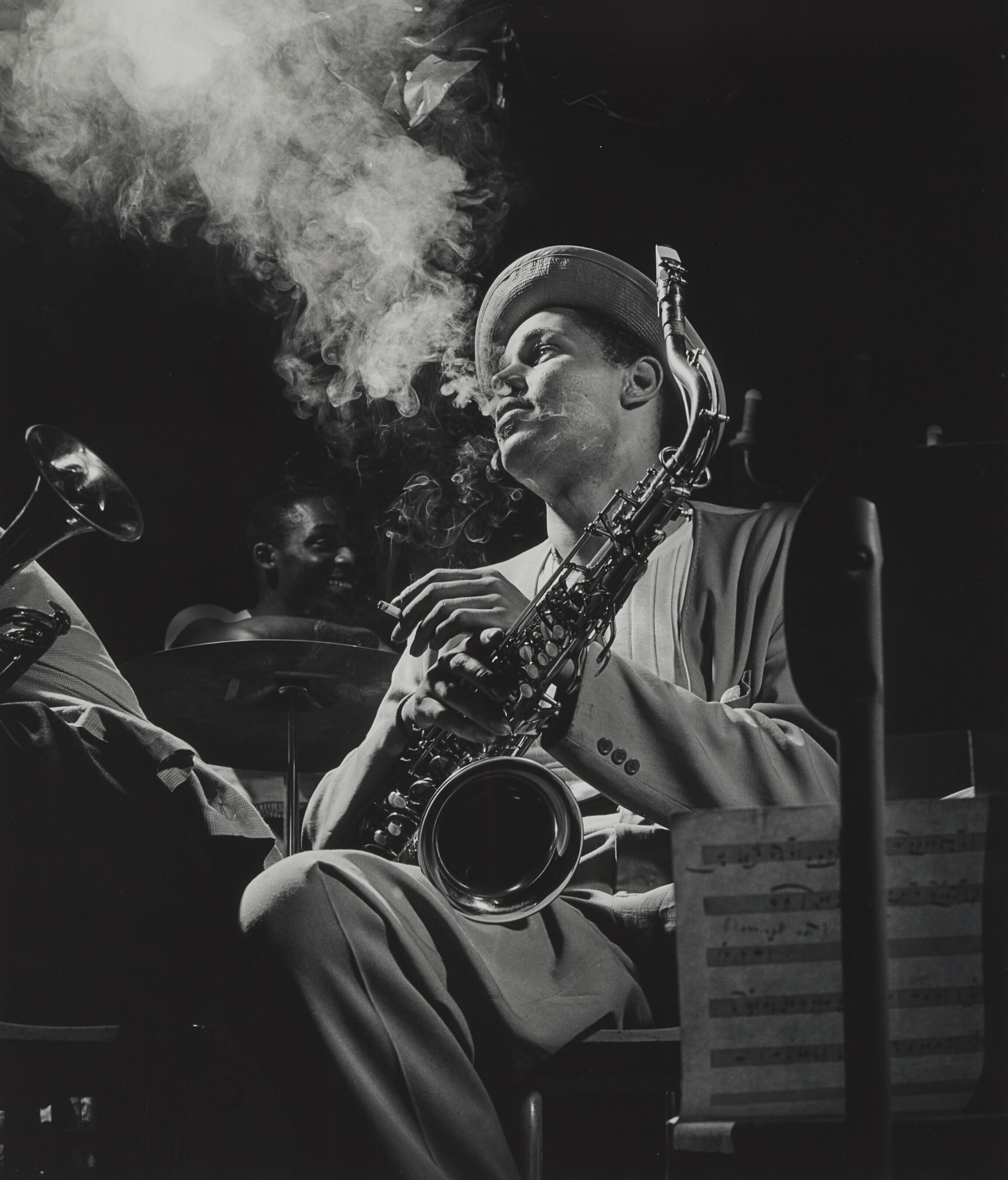 Herman Leonard - Dexter Gordon, Royal Roost, New York, 1948
