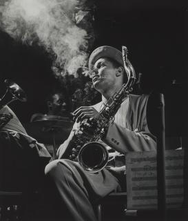 Herman Leonard - Dexter Gordon, Royal Roost, New York, 1948