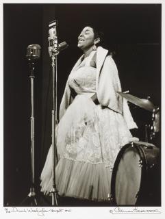 Herman Leonard - Dinah Washington, Newport