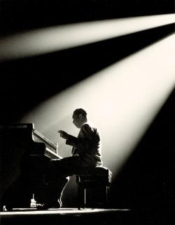 Herman Leonard - Duke Ellington, Olympia Theater, Paris