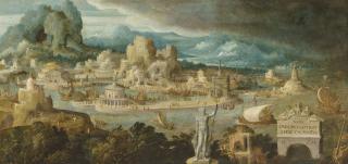 Herman Posthumus - Extensive mountainous, coastal landscape