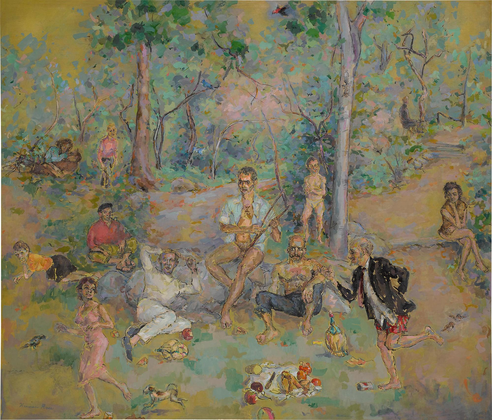 Herman Rose - Orpheus, Homage To Poet Edward Field