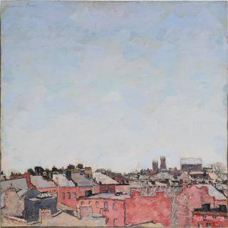 Herman Rose - Roof Tops: Brooklyn Heights