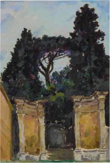 Herman Rose - Trees At Gate