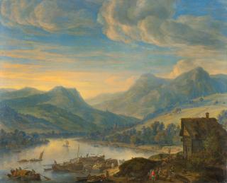 Herman Saftleven - „Bij De Seven Bergen“ (Im Siebengebirge)