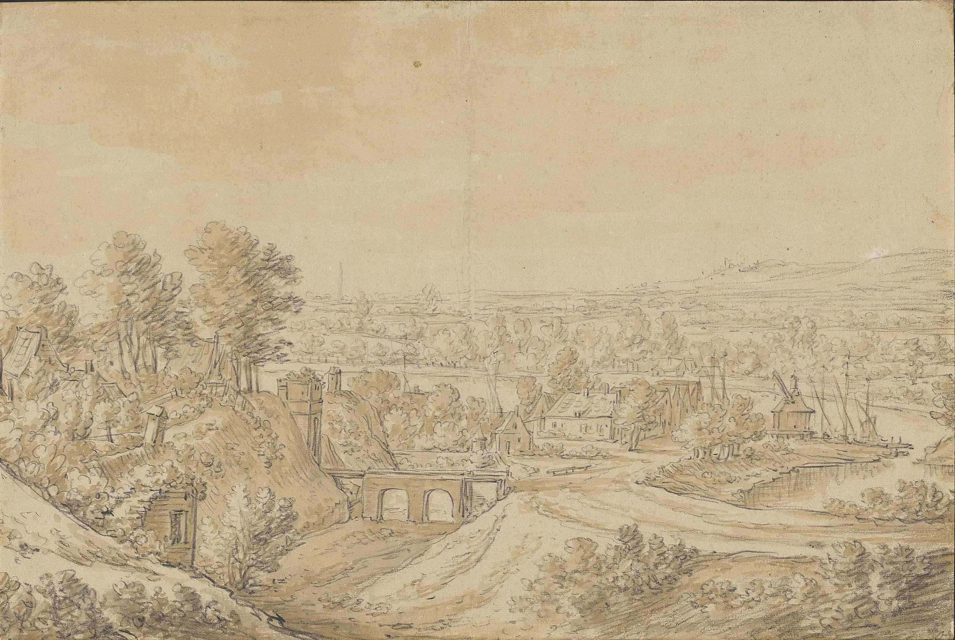 Herman Saftleven - The Rijnpoort, Arnhem