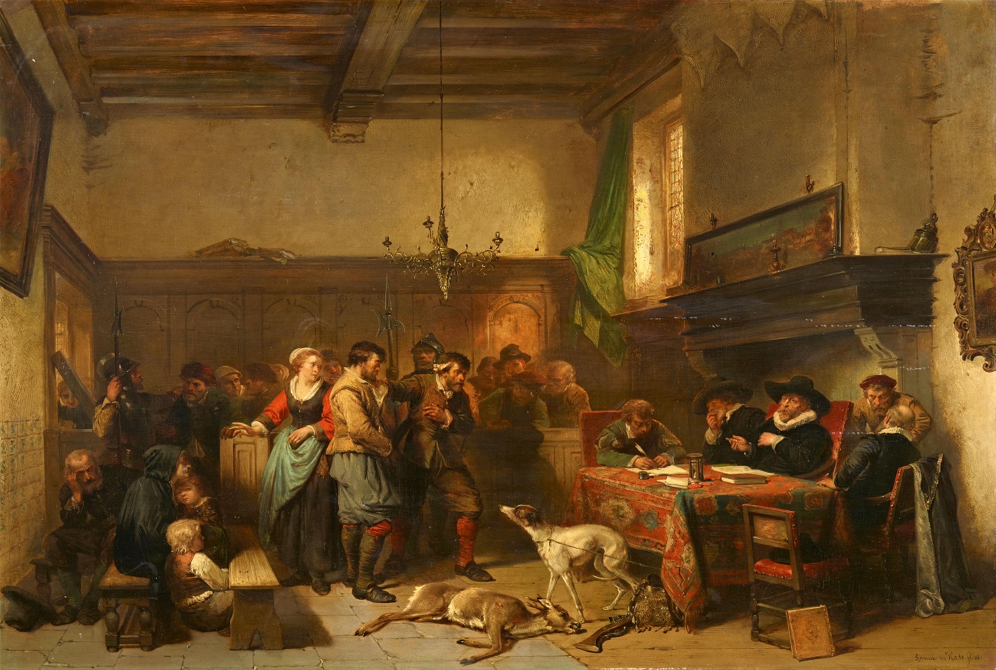 Herman ten Kate - Die Bestrafung des Wilderers