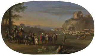 Herman Van Swanevelt - Joseph Sold By His Brothers