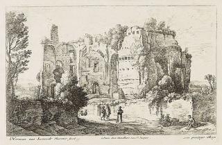 Herman van Swanevelt - Landschaft mit Kardinal