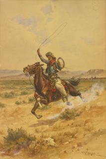 Herman Wendelborg Hansen - At The Round-Up