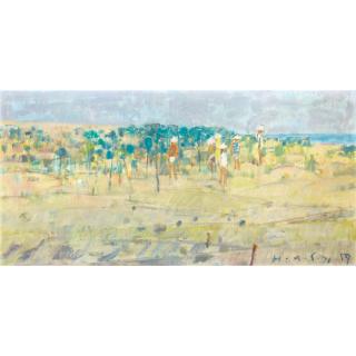 Hermann Alfred Sigg - Am Strand, 1959